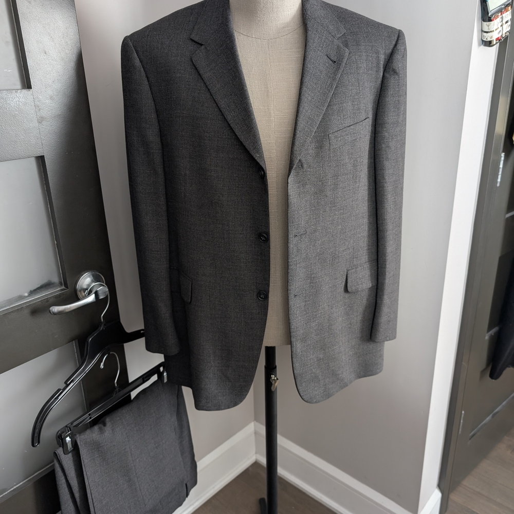 Kenneth Cole New York Dark Gray Suit